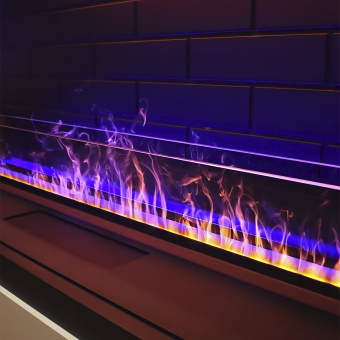 Электрический очаг Schones Feuer 3D FireLine 600 Blue (с эффектом cинего пламени)